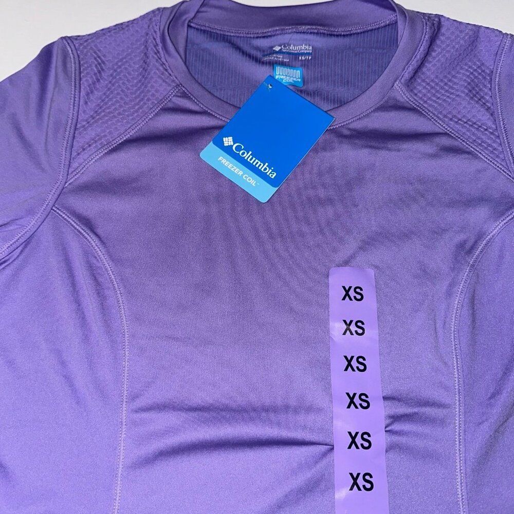 NEW COLUMBIA WOMENS ATHLETIC TOP - Picture 2 of 5